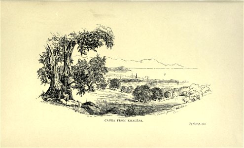 Canea from Khalepa by Mary Adelaide Walker