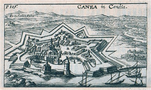 Canea in Candia - Sandrart Jacob Von - 1687