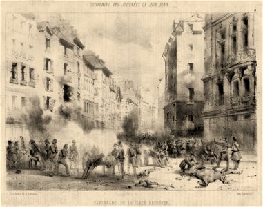 Canonnade de la Place Baudoyer
