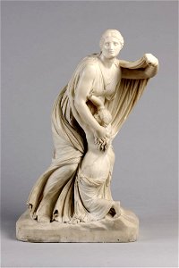 Canova - Anonyme - Niobé et sa plus jeune fille - Statue - Copie - D'après l'antique, 1972-26