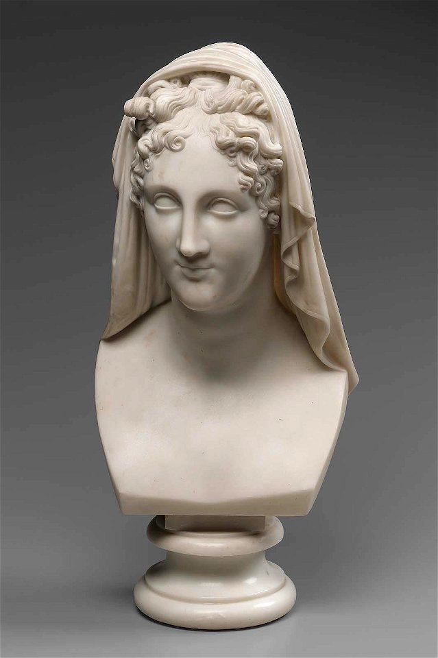 Canova - Bust of Beatrice, 1819–22, 2002.318, 1