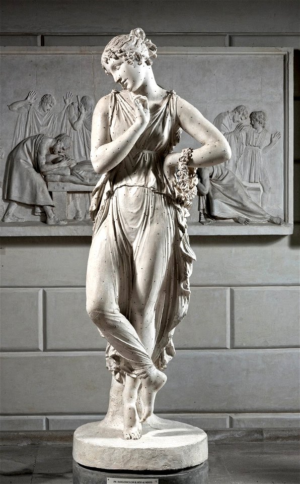 Canova - Dancing Girl with Her Finger on Her Chin, 1809