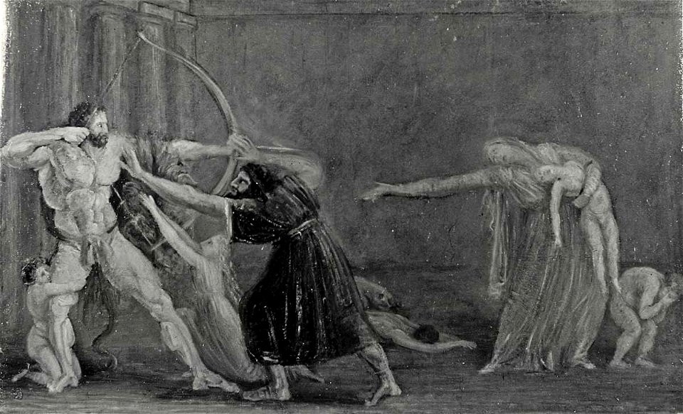 Canova - Ercole saetta i figli, inv. 283