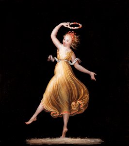 Canova - Dancer holding a crown on her head, 1798-1799