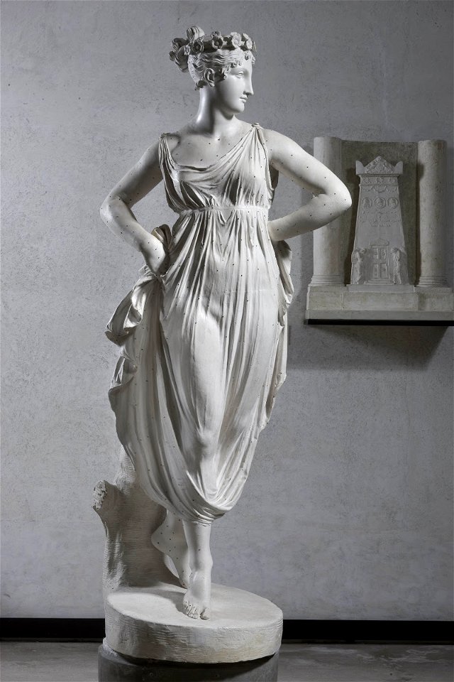 Canova - Dancing Girl with Her Hands on Her Hips, 1810, LAH-w18T2ZPGhg
