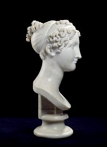 Canova - Ideal Head, 1816, WA1996.395, WA 1996 395-b-L