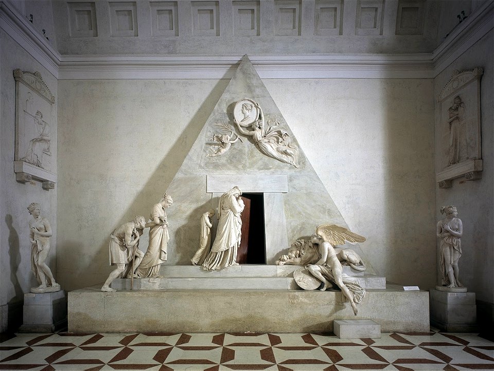 Canova - Funerary Monument to Maria Christina of Austria, 1798-1805