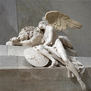 Canova - Funerary Monument to Maria Christina of Austria - detail, 1800