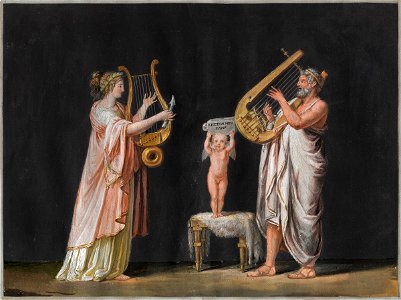 Canova - Heratus & Pindar, 1799