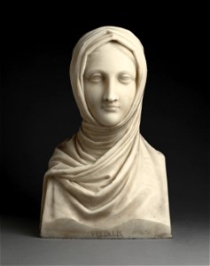 Canova - Herm of a Vestal Virgin, 1821–1822, 85.SA.353