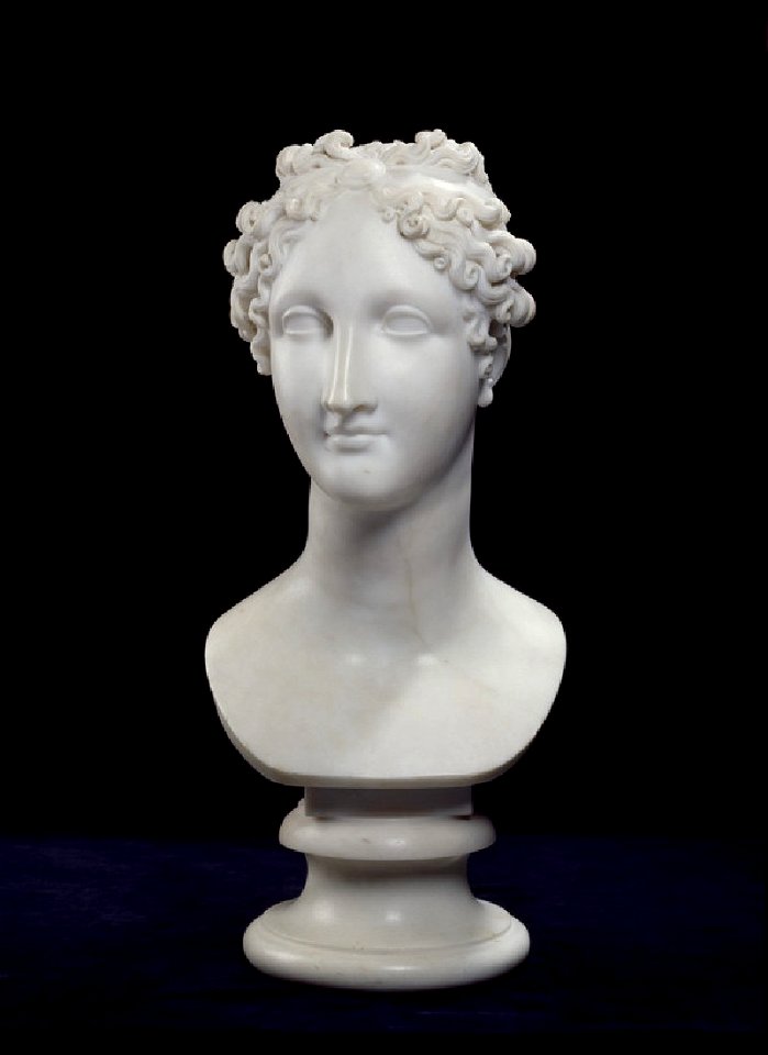 Canova - Ideal Head, 1816, WA1996.395, WA 1996 395-a-L