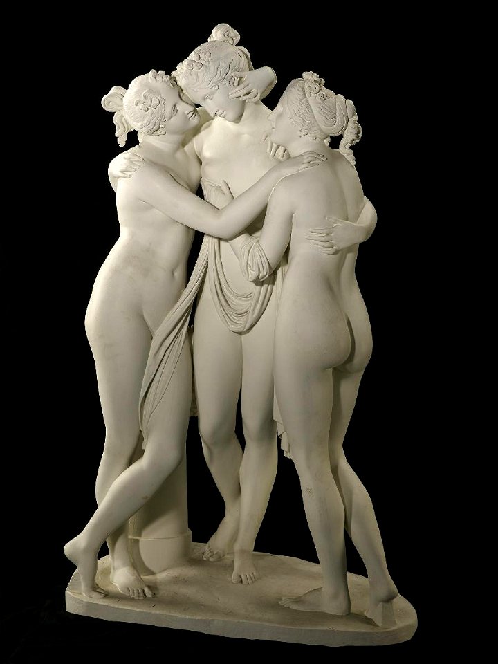 Canova - Les Trois Grâces, de 1815 à 1817, 1846-0001