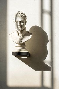 Canova - Napoleon - Original plaster bust with repères, 1802