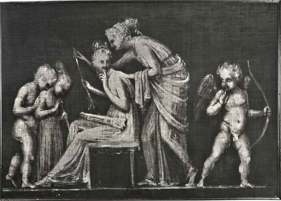 Canova - Ninfe con la faretra di Cupido, Museo Civico, Bassano del Grappa