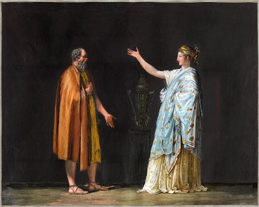 Canova - Philosophy & Socrates, 1799