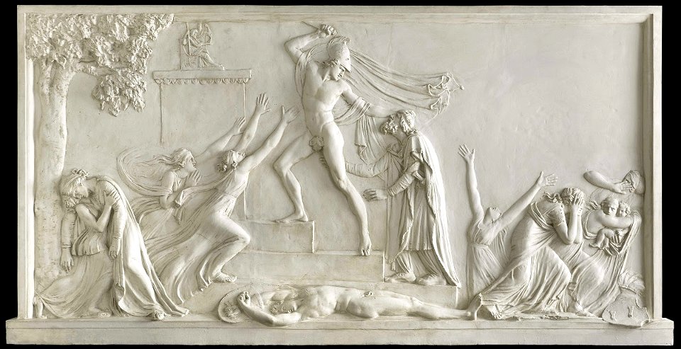 Canova - The Death of Priam, 1787-1790, AFGXEASL2-dkQ - Free Stock ...