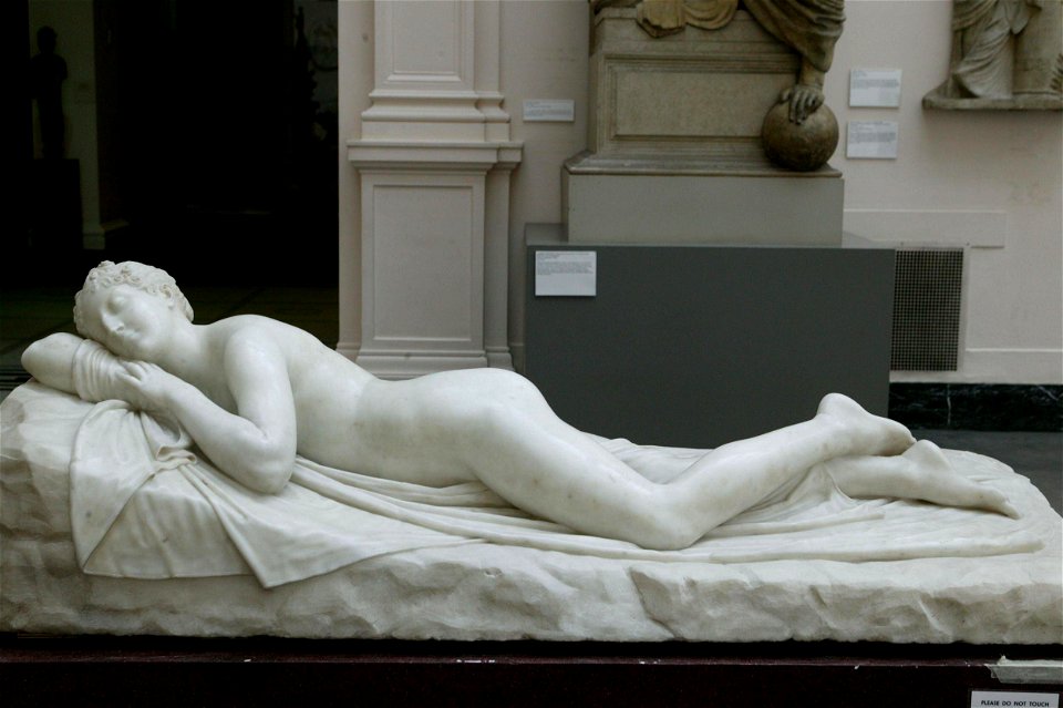 Canova - Sleeping Nymph, A.30-1930, 2007BM8320