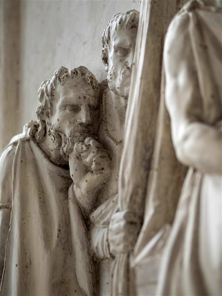 Canova - The apology of Socrates in front of the judges - detail, 1790-1792