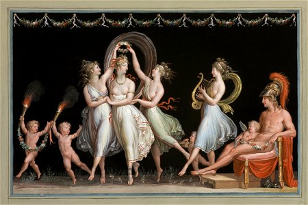 Canova - The Graces and Venus Dance before Mars, 1797