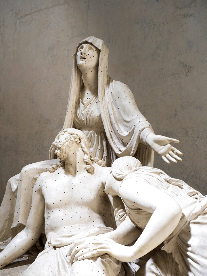 Canova - The Pietà (Christ’s Lament), 1821