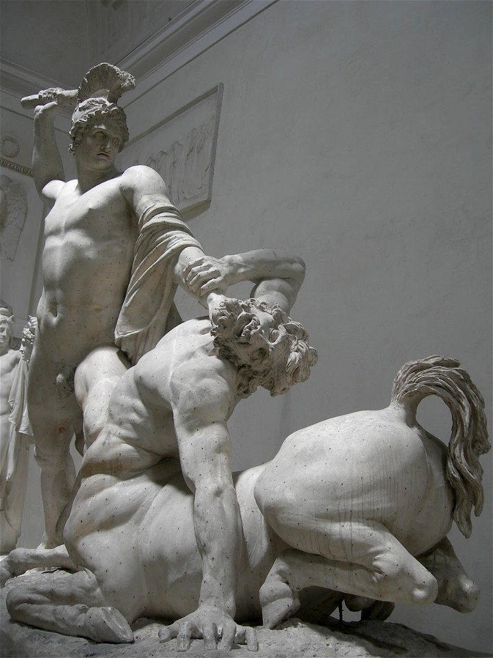 Canova - Theseus vanquishing the Centaur, 1805