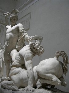 Sculpture Theseus and the Minotaur by Antonio Canova Editorial