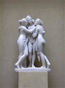 Canova - Three graces (C). XIX century