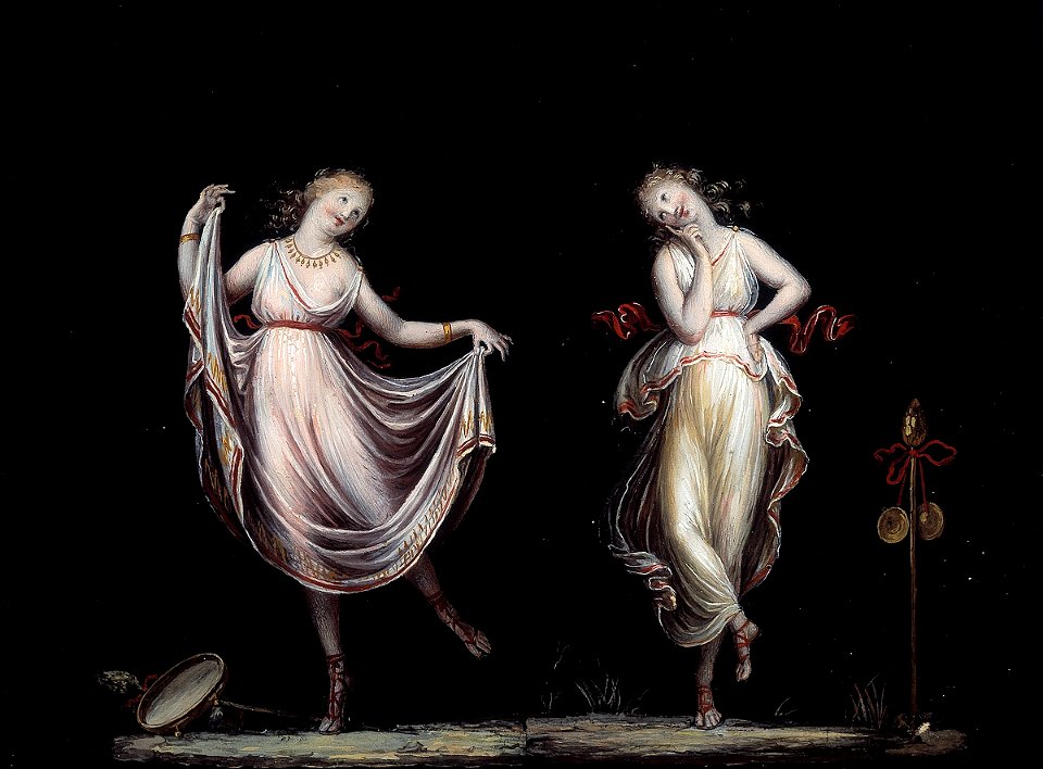 Canova - Two dancing girls, 1799