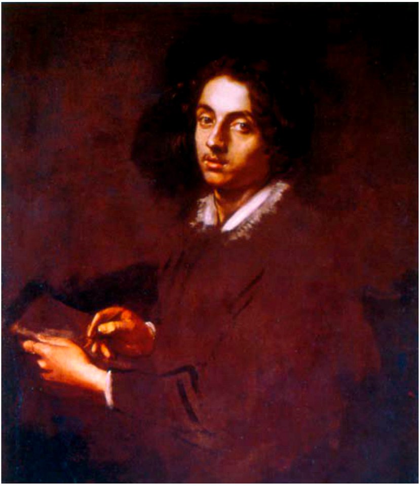 Simone Cantarini - Self-portrait