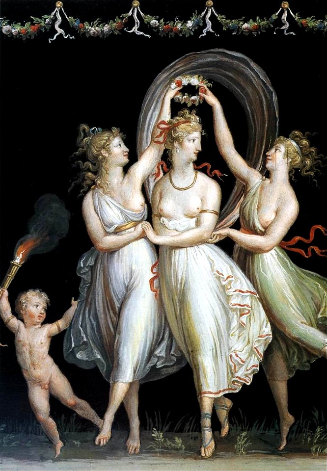 Antonio Canova - The Three Graces Dancing - WGA04023