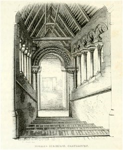 Canterbury Staircase stylesofarchitec00rick 0154