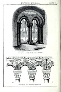 Canterbury Triforium and Norman Staircase handbooktocathed12king 0114