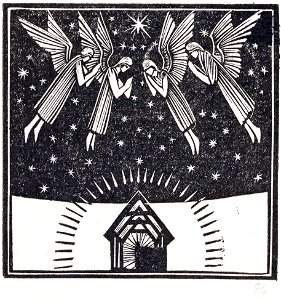 Cantet Nunc Lo - Eric Gill - 1916 - ref Gill-98008