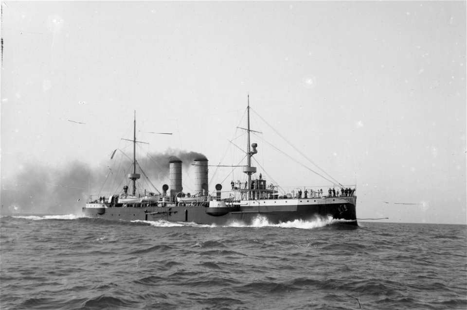 Cantiere navale Luigi Orlando, nave da battaglia Vasco da Gama, 1903 - san dl SAN IMG-00001377