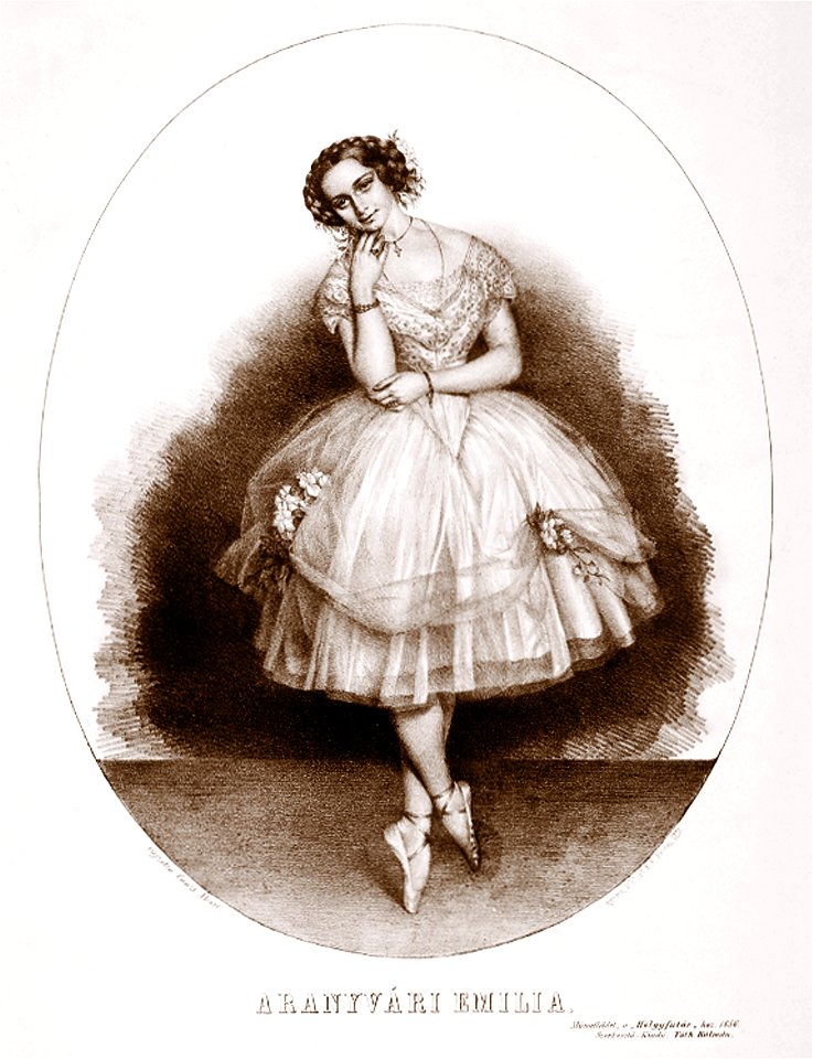 Canzi Portrait of Emilia Aranyvári