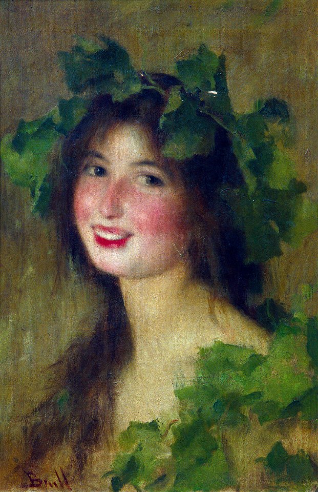 Cap d'estudi - Joan Brull i Vinyoles (1863-1912)