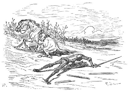 Cap IV Dom Quixote desfalecido