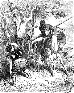 Cap IV Dom Quixote investe contra o ruim vilão