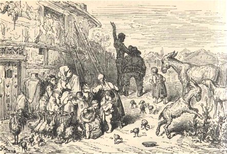 Cap VII D. Quixote convence Sancho Pança Doré