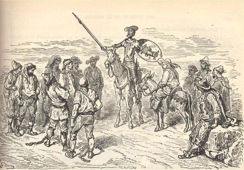 Cap XXII Dom Quixote liberta os condenados