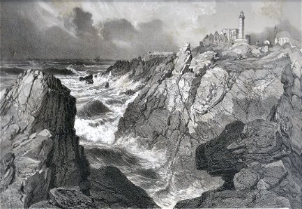 Cap, abbaye et phare Saint-Mathieu