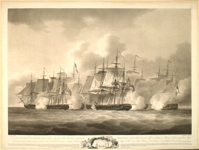 Cape Henry, 1795, after Nicholas Pocock RCIN 735036