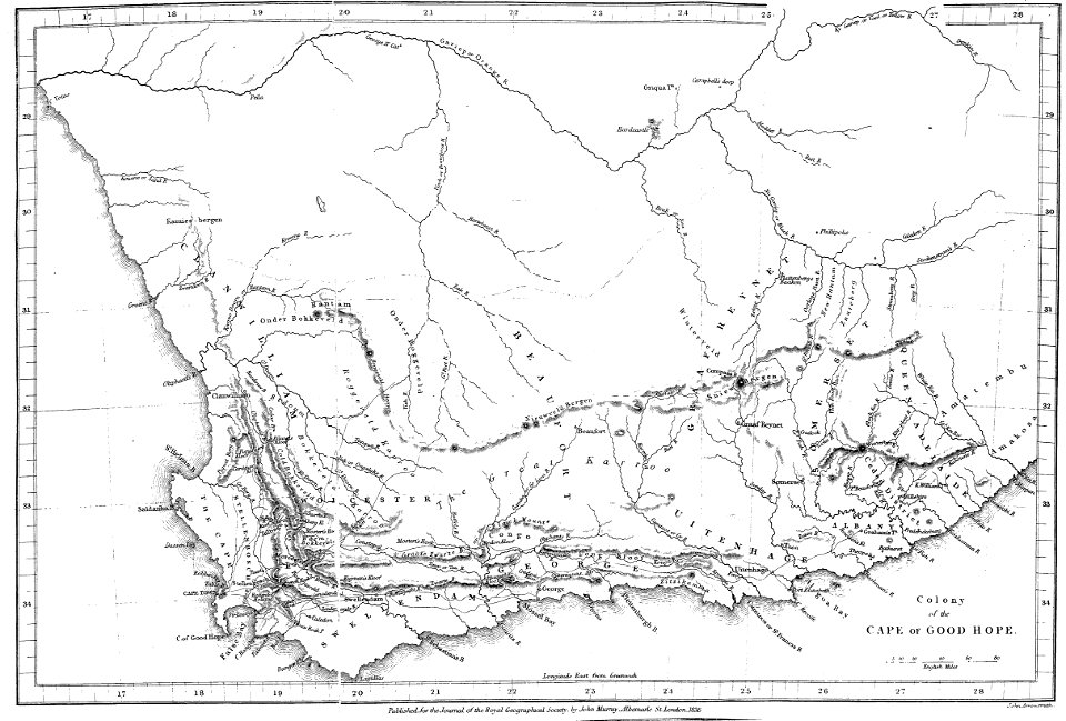 Cape Colony 1836