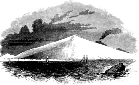 Cape Crozier Mount Terror-Voyage Southern and Antarctic Regions-1847-0313