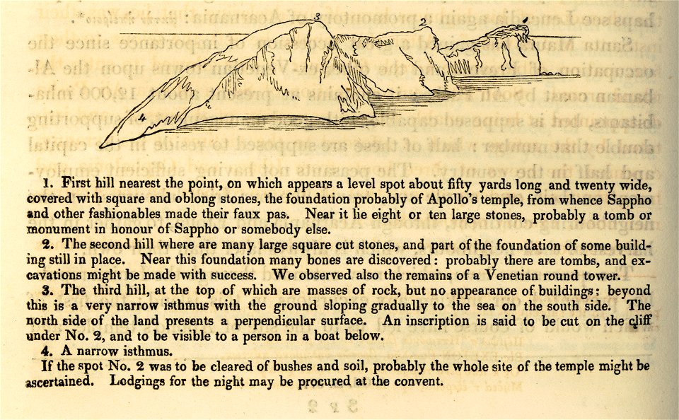 Cape Matapan, Lefkada - Hughes Thomas Smart - 1820