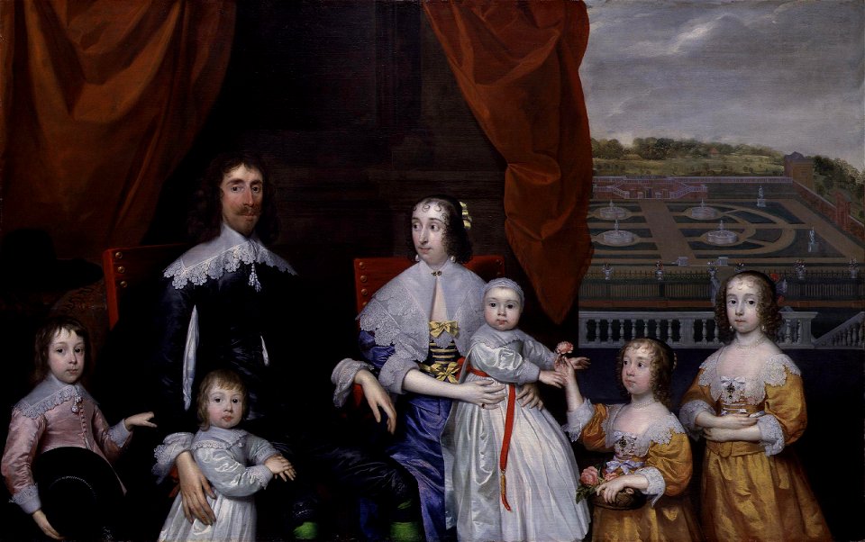 The Capel Family by Cornelius Johnson