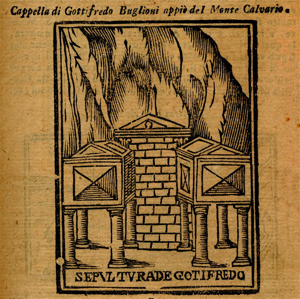 Capella di Gotifredo Buglioni appiò del Monte Calvario - Bianco Noe - 1600