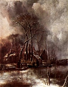 CAPELLE Jan van de Winter Landscape