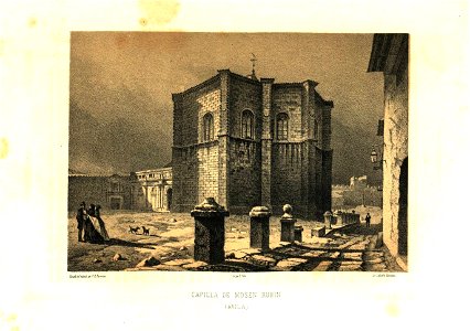 Capilla de Mosén Rubín (Ávila) (1865) - Parcerisa, F. J. (1803-1875)