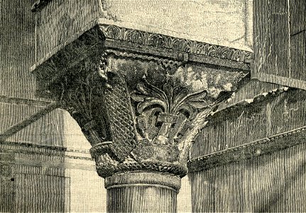 Capitelli di colonne della chiesa di San Marco